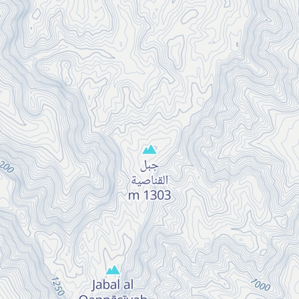 Map of جبل القناصية