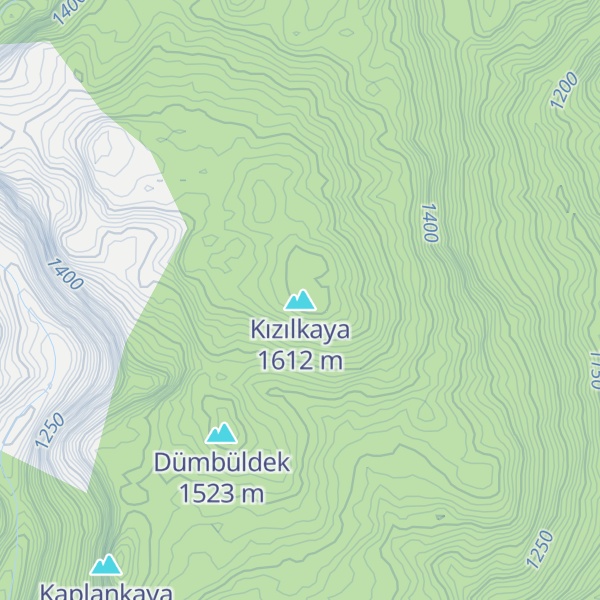 Map of Kızılkaya
