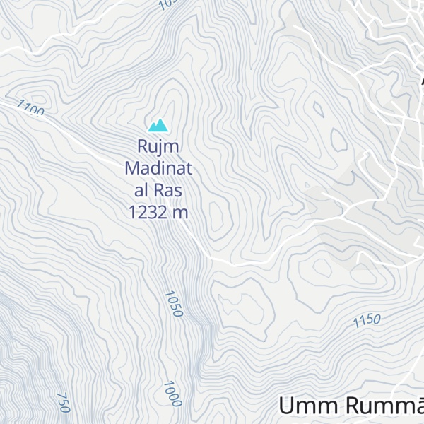 Map of Jabal Khinzīrah