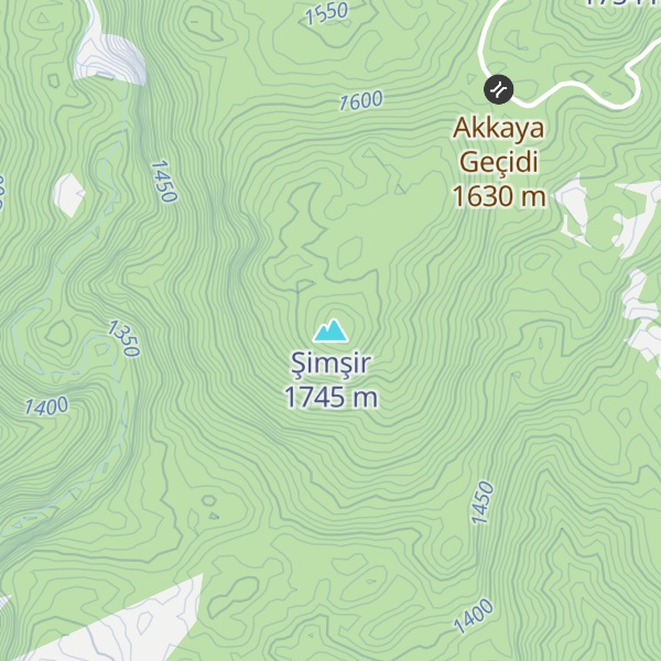 Map of Şimşir