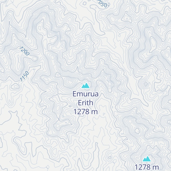 Map of Emurua Erith