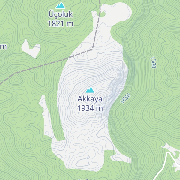 Map of Akkaya