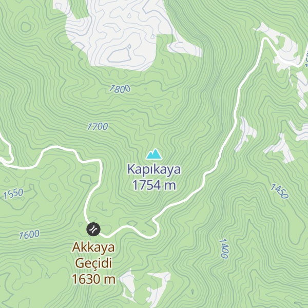 Map of Kapıkaya