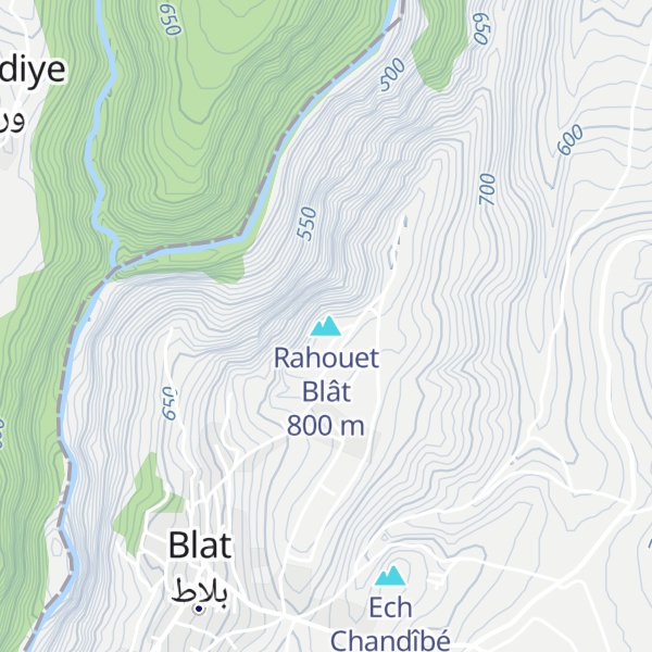 Map of Rahouet Blât