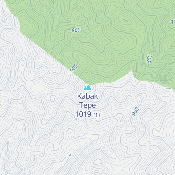 Map of Kabak Tepe