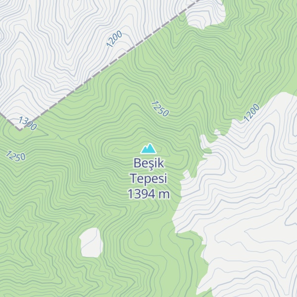 Map of Beşik Tepesi