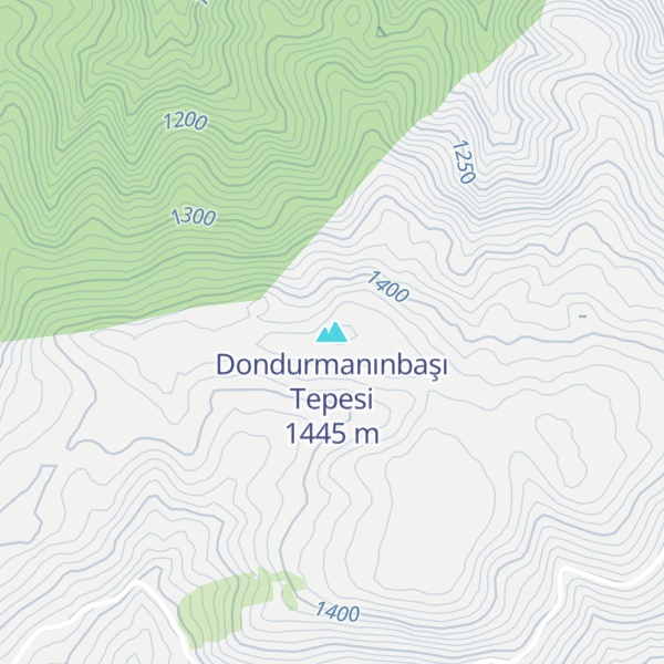 Map of Dondurmanınbaşı Tepesi