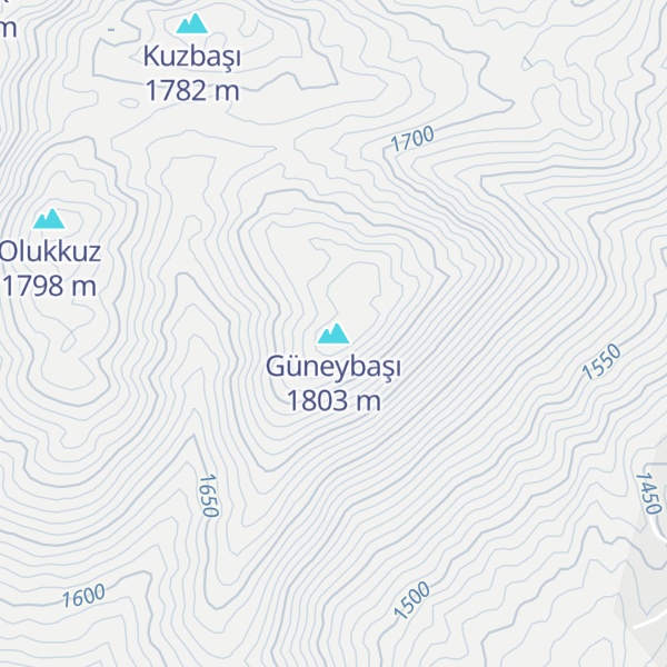 Map of Güneybaşı