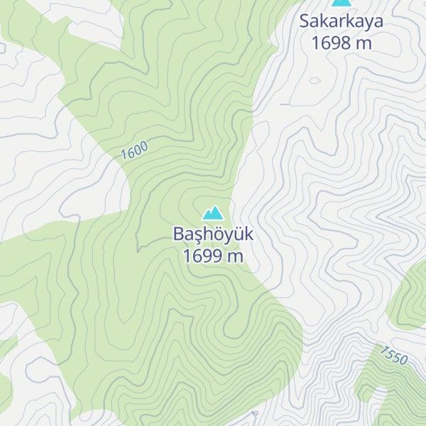 Map of Başhöyük