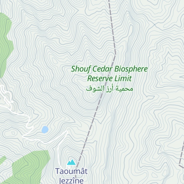 Map of Taoumât Nîha