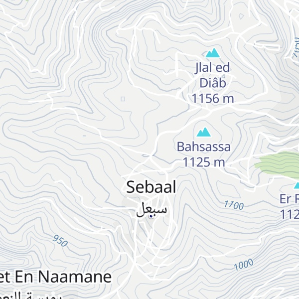 Map of Sahlet et Tlaylé