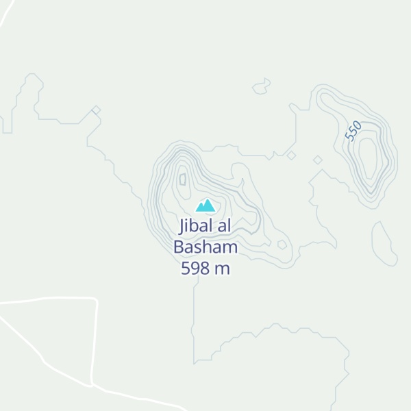 Map of Jibal al Basham