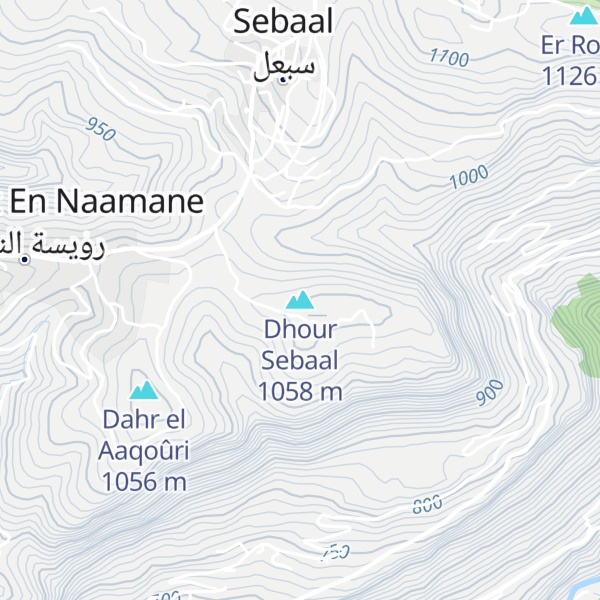 Map of Dhour Sebaal