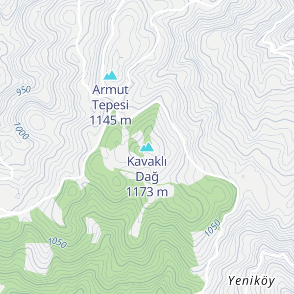 Map of Kavaklı Dağ