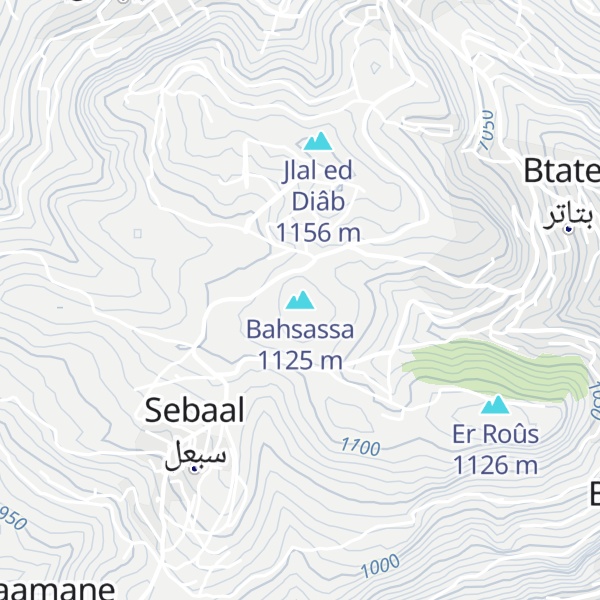 Map of Bahsassa