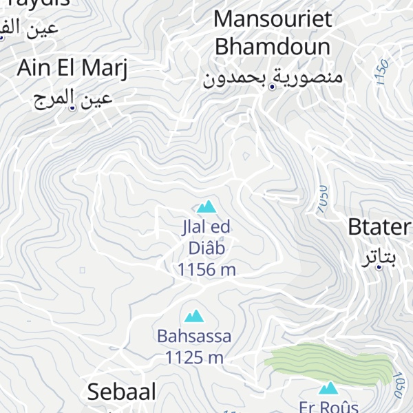 Map of Jlal ed Diâb
