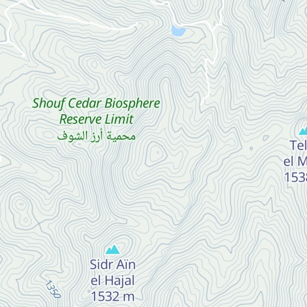 Map of El Qrâh