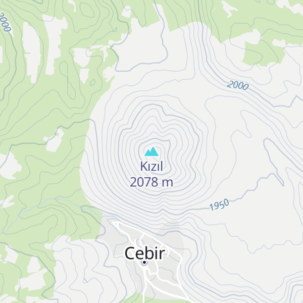 Map of Kızıl