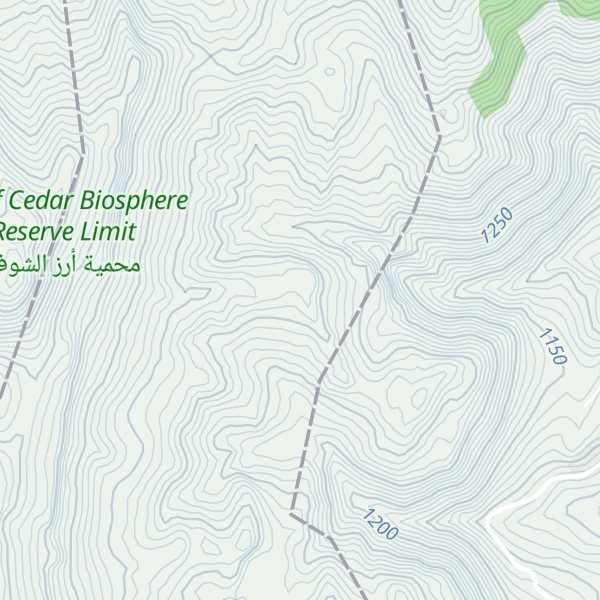 Map of Jabal ej Jbaïb