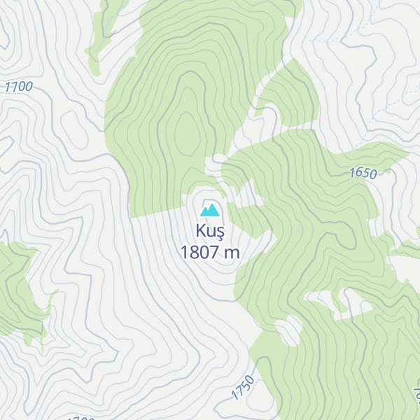 Map of Kuş