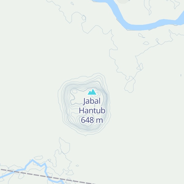 Map of Jabal Hantub