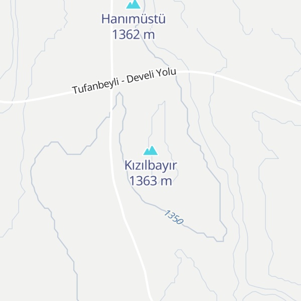 Map of Kızılbayır