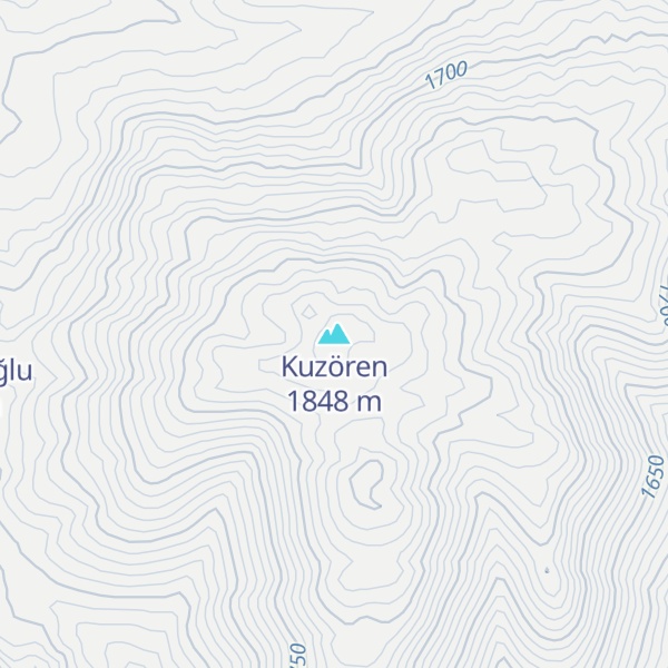 Map of Kuzören