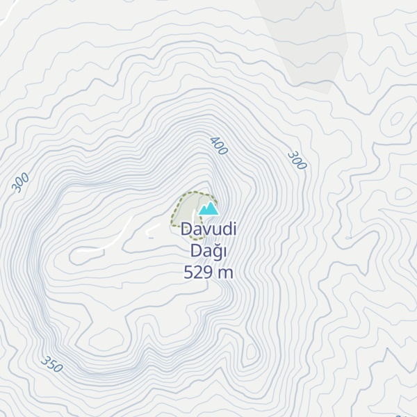 Map of Davudi Dağı