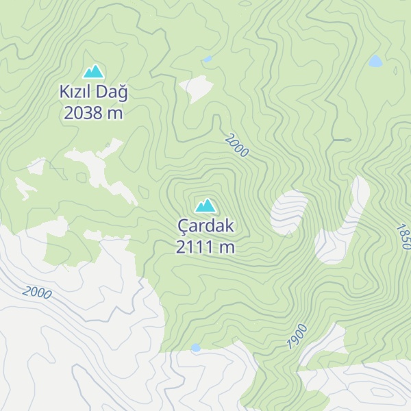 Map of Çardak