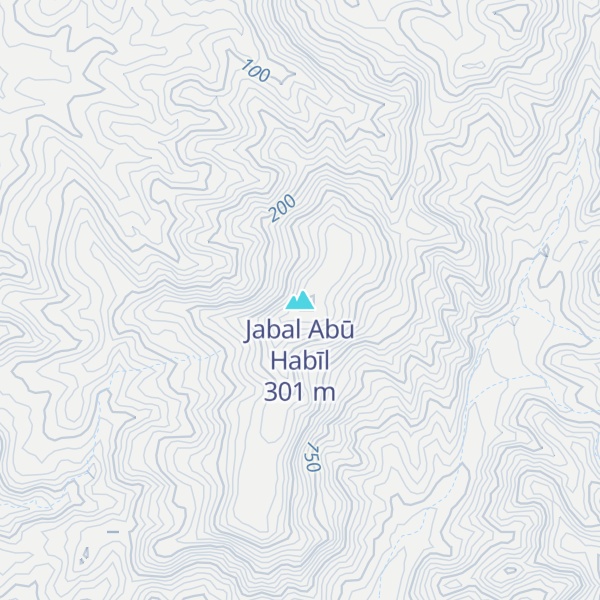 Map of Jabal Abū Habīl