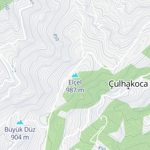 Map of Elçel