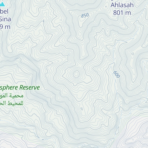 Map of Jabal al Mintar