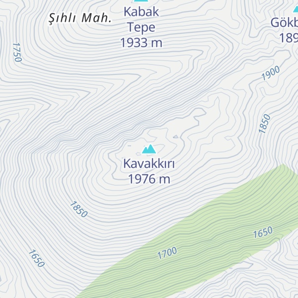 Map of Kavakkırı