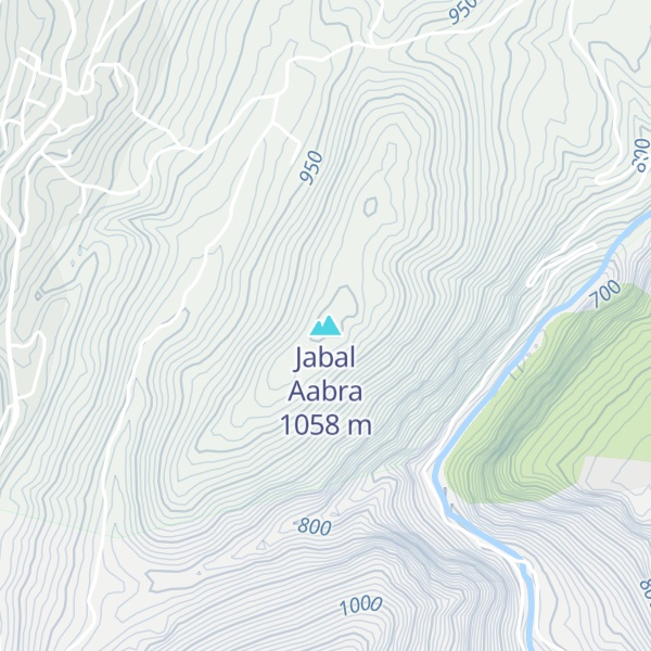 Map of Jabal Aabra