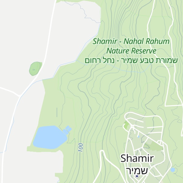 Map of Tel Anafa