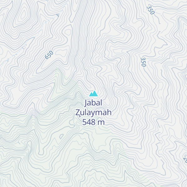 Map of Jabal Z̧ulaymah