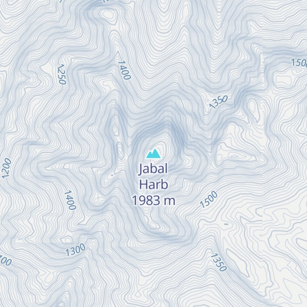 Map of Jabal Harb