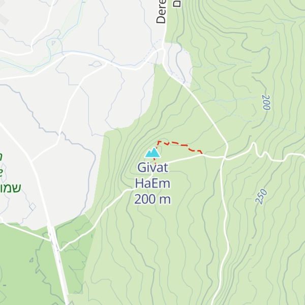 Map of Givat HaEm