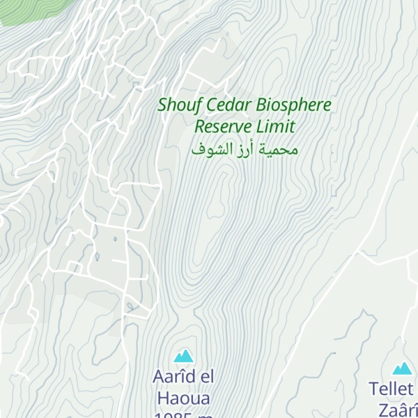 Map of Dahr Mîri
