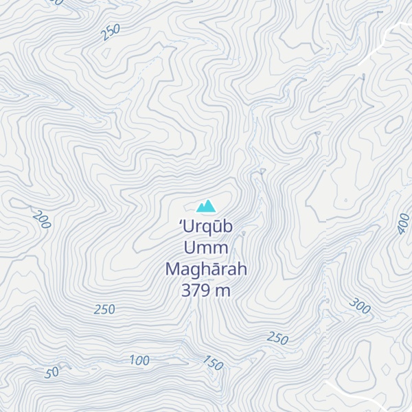 Map of ‘Urqūb Umm Maghārah