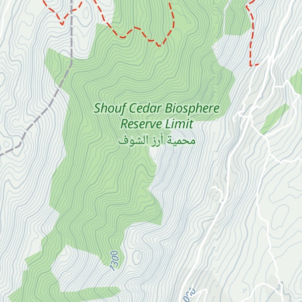 Map of Qalaat ed Debbé