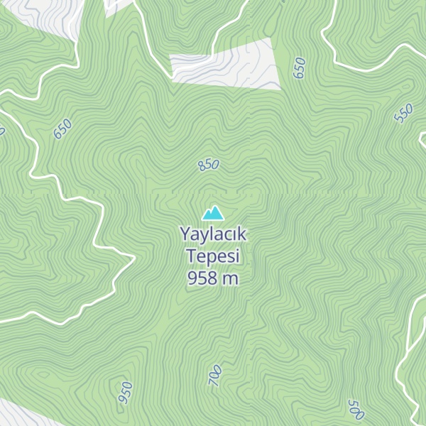 Map of Yaylacık Tepesi