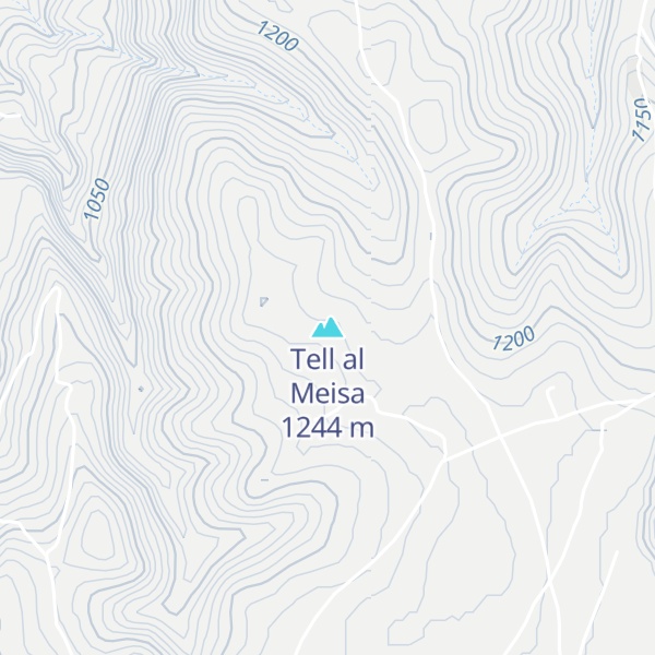 Map of Tell al Meisa