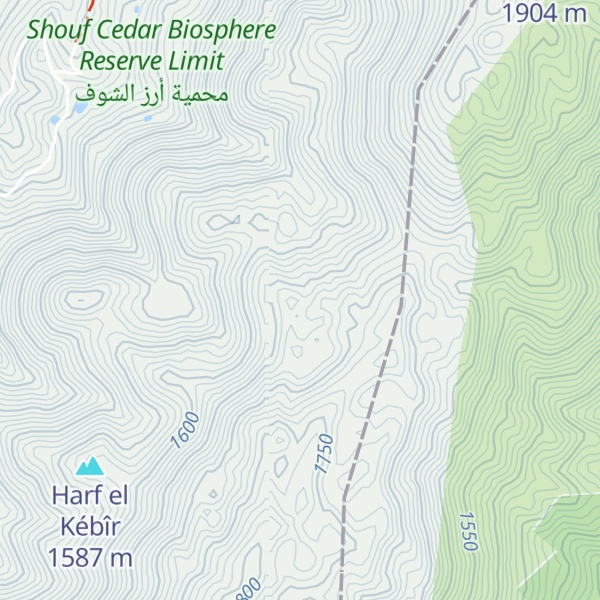Map of Ech Chiâab