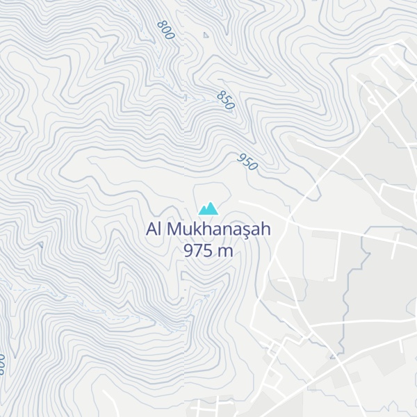 Map of Al Mukhanaşah