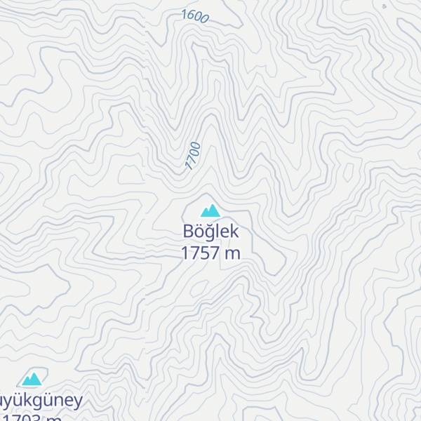 Map of Böğlek