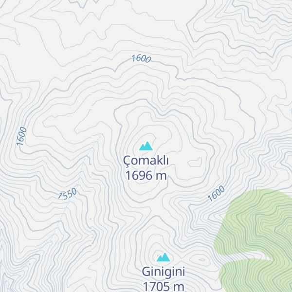 Map of Çomaklı