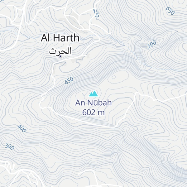 Map of An Nūbah