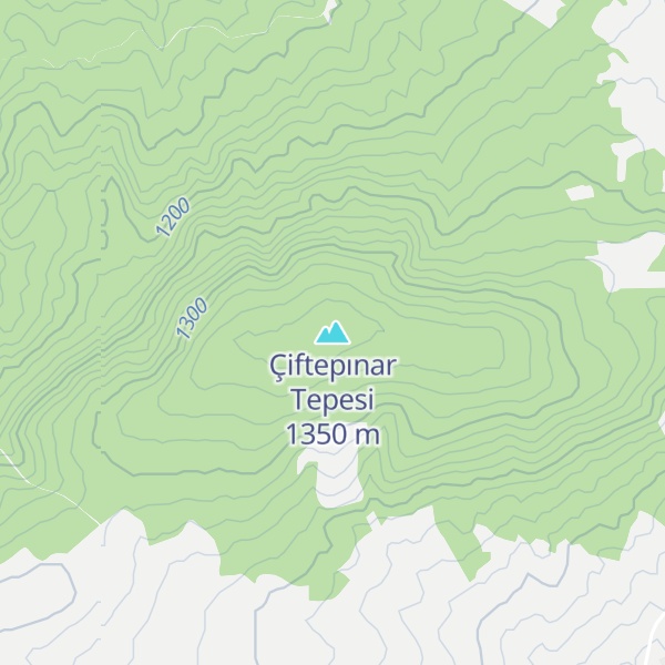 Map of Çiftepınar Tepesi