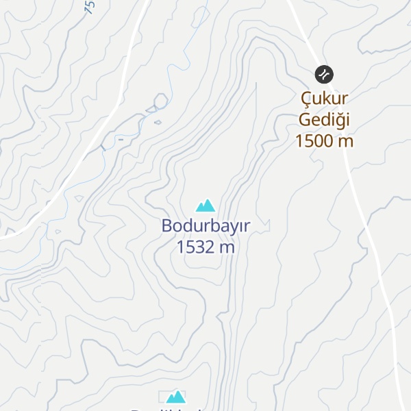 Map of Bodurbayır